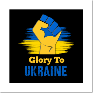 Glory To Ukraine Posters and Art